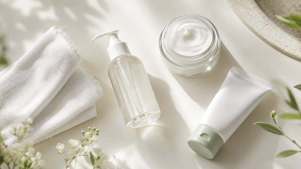 Cách làm dịu da mặt bị đỏ rát bằng routine tối giản