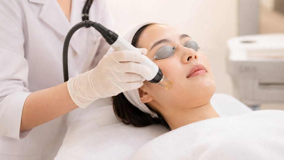 Laser phá vỡ hắc sắc tố điều trị thâm sạm tận gốc