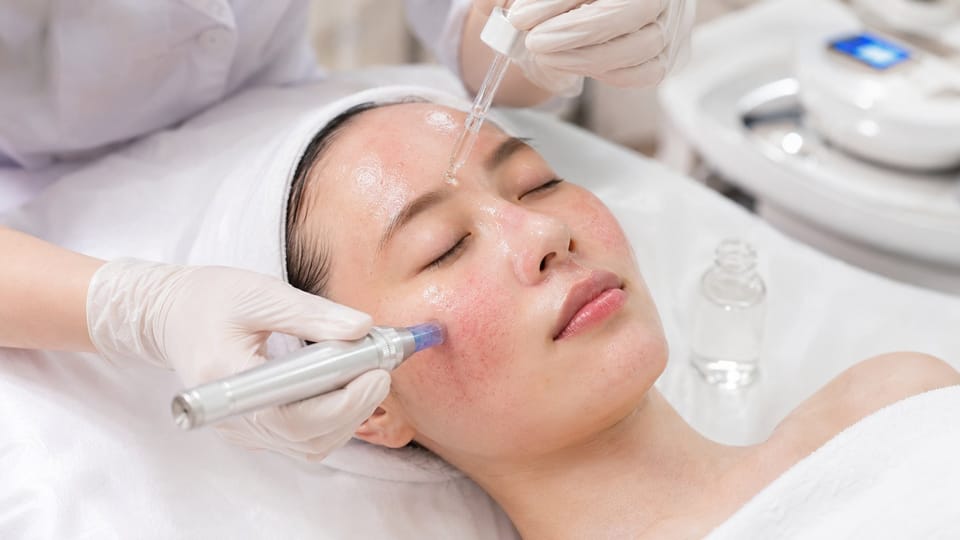 kết hợp EGF serum sau lăn kim vi kim để tăng hiệu quả thẩm thấu growth factor vào da