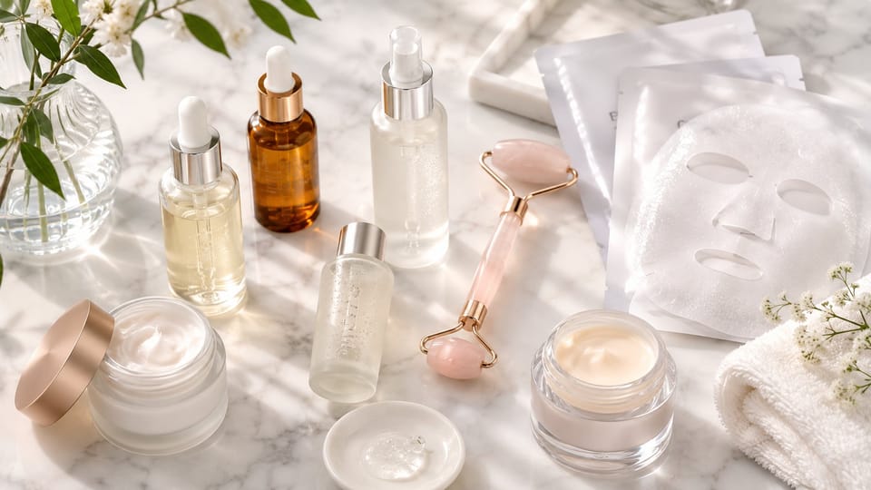 các loại facial phổ biến và sản phẩm chăm sóc da tại spa chuyên nghiệp