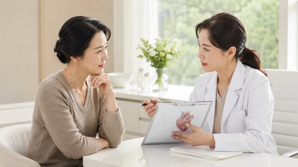 Phụ nữ mãn kinh nên tầm soát tim mạch định kỳ để phát hiện sớm nguy cơ