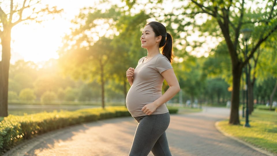 Đi bộ sau bữa ăn giúp kiểm soát đường huyết thai kỳ