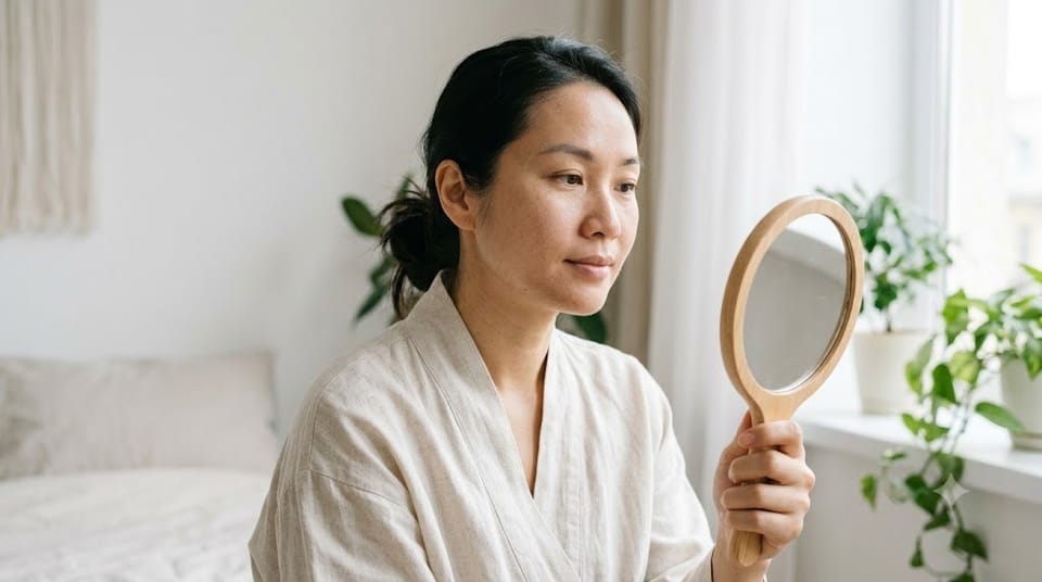Ảnh minh họa AI: Theo dõi cảm giác da sau Aqua peel hoặc peel hóa học
