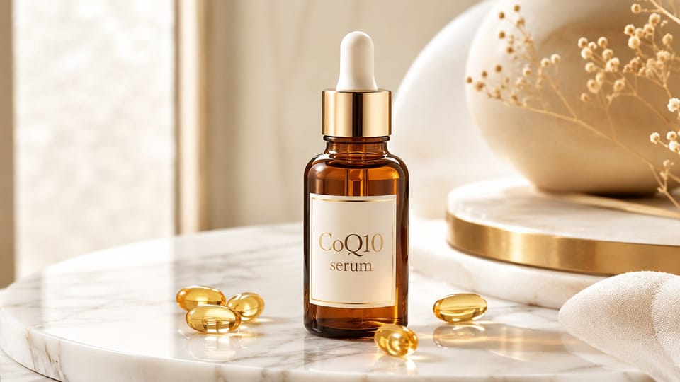 Coenzyme Q10 (CoQ10) Trong Skincare: Bảo Vệ Collagen, Chống Oxy Hóa và Cách Dùng Đúng