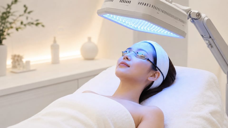 Điều Trị Mụn Bằng Ánh Sáng: Blue Light, Red Light Hoạt Động Thế Nào?