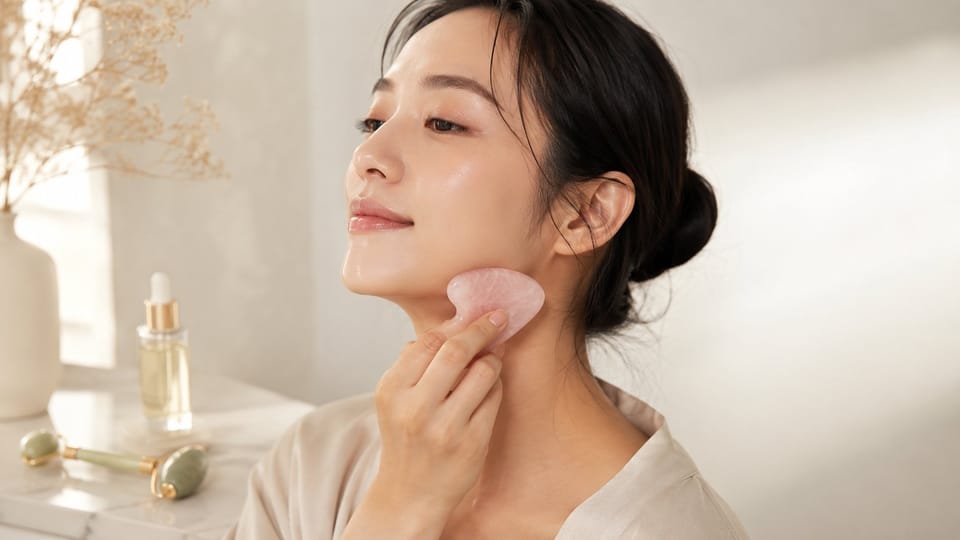 Gua Sha và Jade Roller Có Thật Sự Nâng Cơ Mặt Không? Bằng Chứng Khoa Học