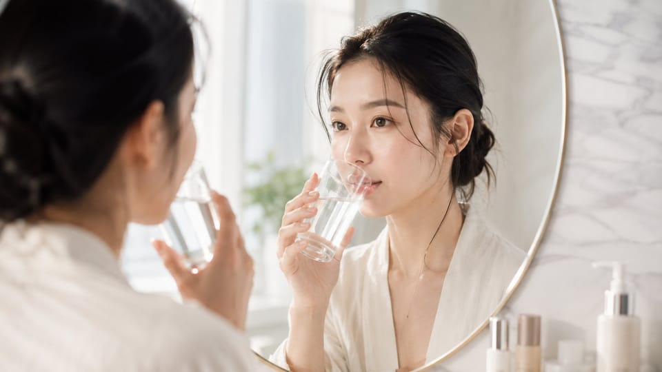 Lão Hóa Da Sớm Do Hút Thuốc, Rượu Bia Và Mất Nước Mãn Tính