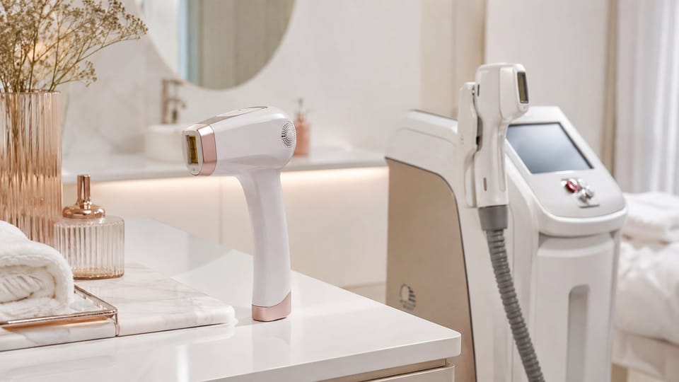 Máy Triệt Lông Tại Nhà Có Hiệu Quả Không? So Với Laser Ở Spa