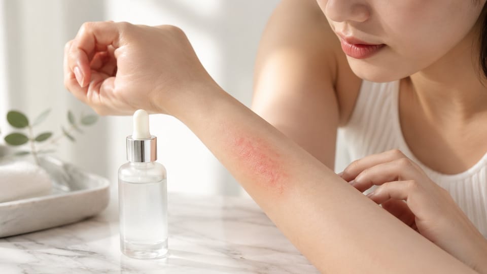 Mụn Dị Ứng Mỹ Phẩm: Phân Biệt Với Mụn Trứng Cá và Cách Xử Lý Đúng