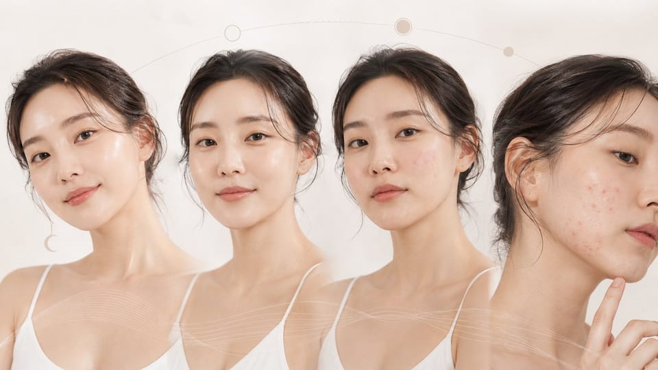 Mụn theo chu kỳ kinh nguyệt: cơ chế hormone và cách kiểm soát từng giai đoạn