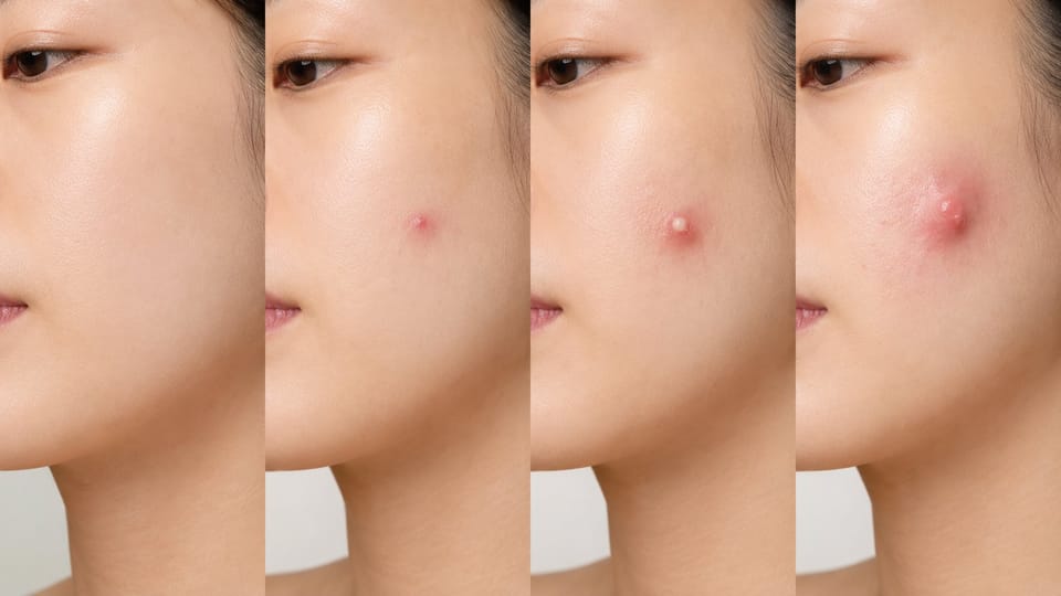 Mụn viêm là gì? Phân loại papule, pustule, nodule, cyst và cách điều trị