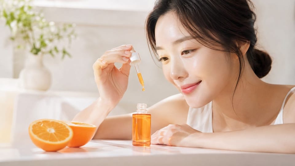 Vitamin C da mặt: chọn dạng nào, nồng độ bao nhiêu và dùng đúng cách